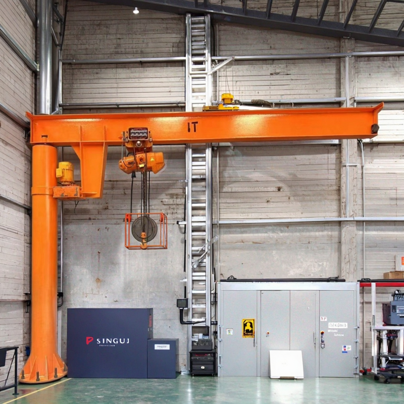 Jib Crane - Manufacturer 1-10Ton Portable Workshop Cantilever Arm Remote Control