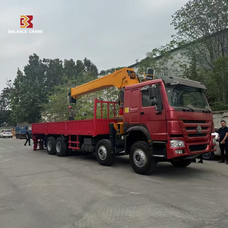 Truck Crane - Manufacturer Sinotruck HOWO 6*4 14-16Ton Zoomlion Telescopic Boom