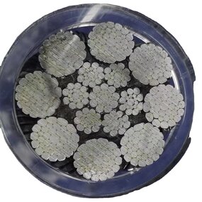 Steel Wire Rope - Manufacturer 20-24mm High Tensile Ungalvanized Crushing Resistant