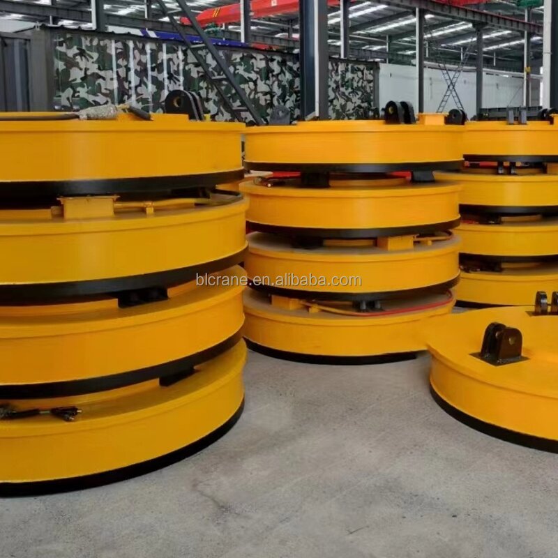 Electromagnetic Chuck - Manufacturer Wire Rod Disc Circle Hoisting High Speed