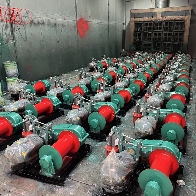 Hydraulic Winch - Manufacturer 5Ton Light Duty Steel Cable Drum Anchor Diesel