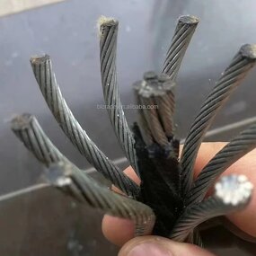 Steel Wire Rope - Manufacturer 32-42mm Wholesale Custom Machined Galvanized Marine