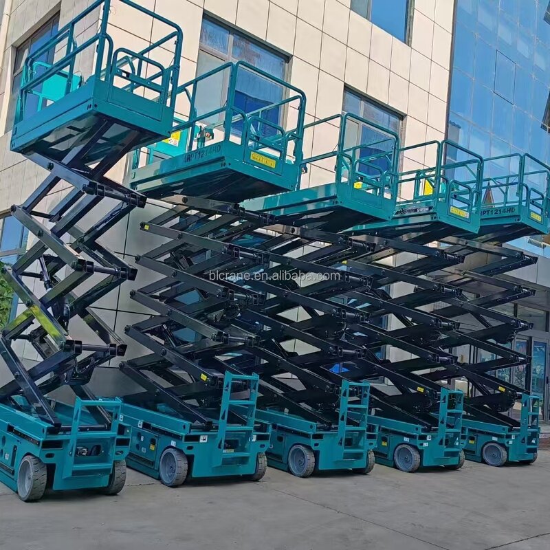 Lifting Platform - Manufacturer 6-12M Hydraulic Rubber Crawler Lead-acid Battery