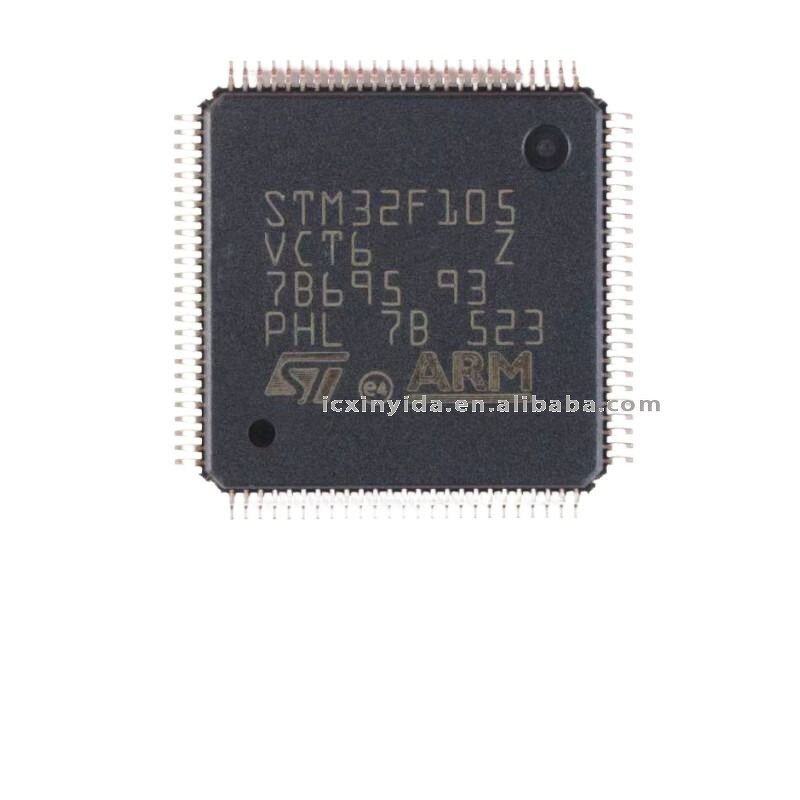 Microcontroller Manufacturer - STM32F105VCT6 LQFP100 32-bit MCU Original