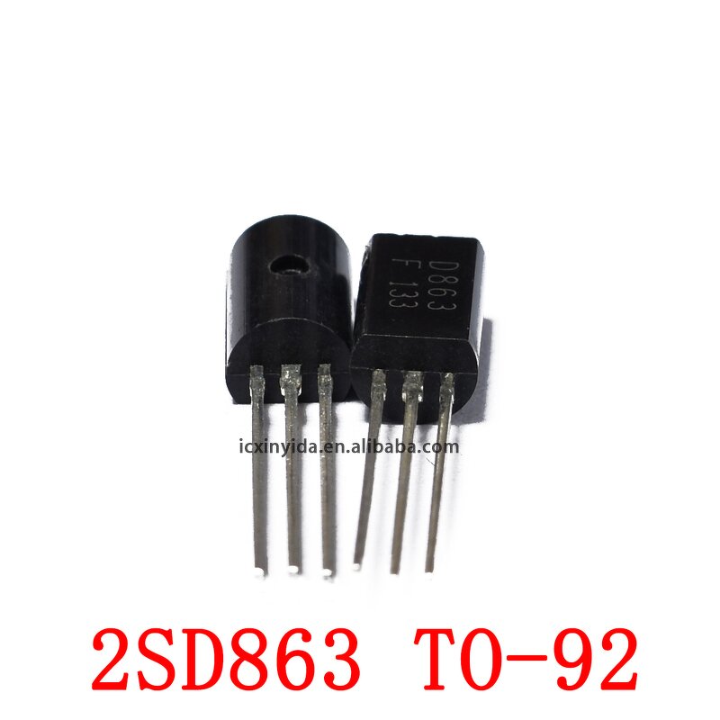 Transistor Manufacturer - 2SB764 B764 2SD863 D863 TO-92L 1A/50V