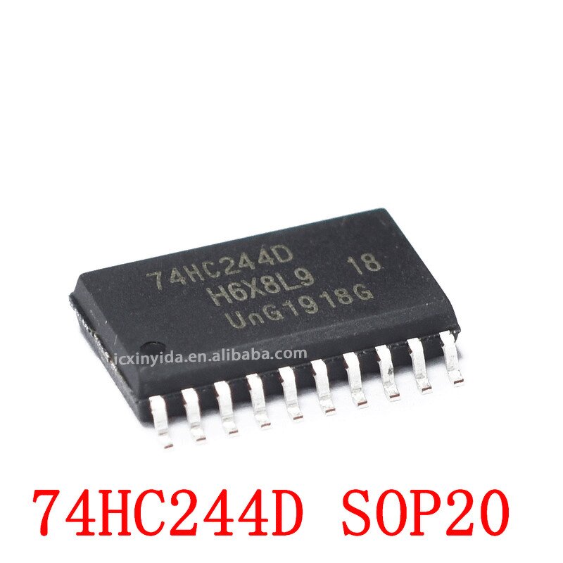 Non-Inverting IC Manufacturer - 74HC244 SOP20 2 Element 74HC244D