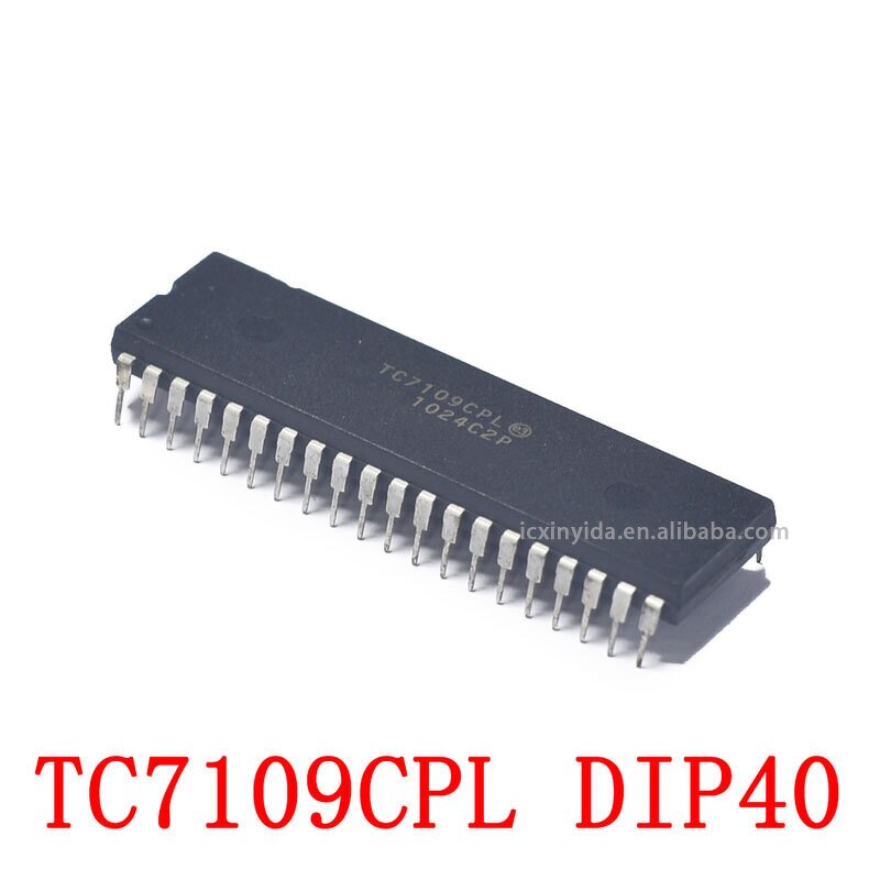 ADC Converter Manufacturer - TC7109CPL 40DIP 12-bit Dual Slope