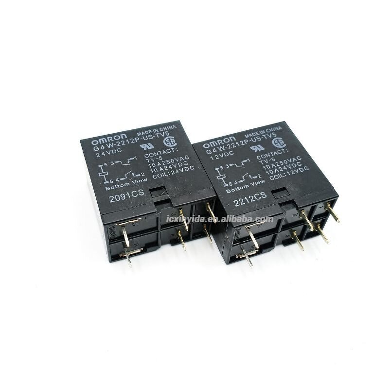 Relay Manufacturer - Omron G4W-2212P-US-TV5 12v 24v 10A Brand New