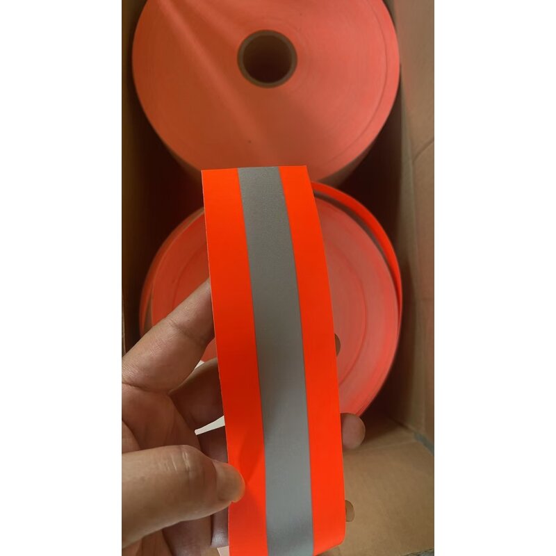 Reflective Fabric - Manufacturer Custom Width Cotton Fire Retardant Uniform Strip