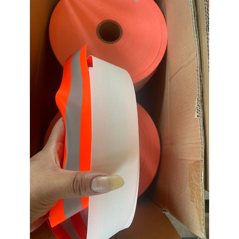 Reflective Fabric - Manufacturer Custom Width Cotton Fire Retardant Uniform Strip