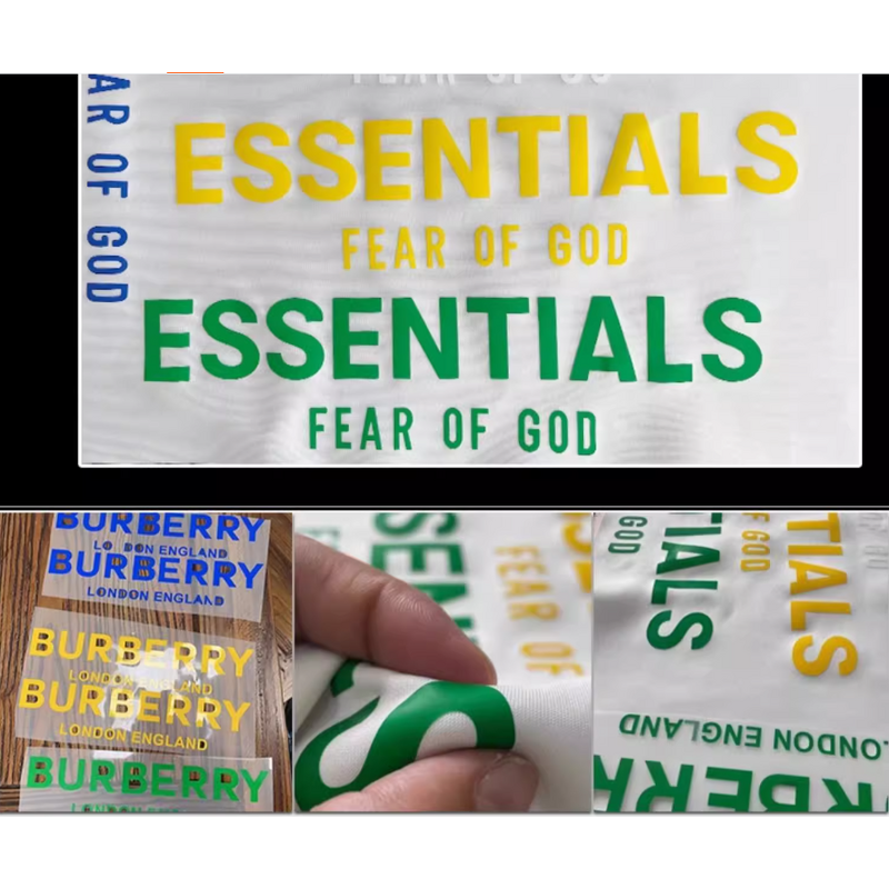 Heat Transfer Label - Manufacturer Iron-On Logo Washable Laser Cut Garment Clothing