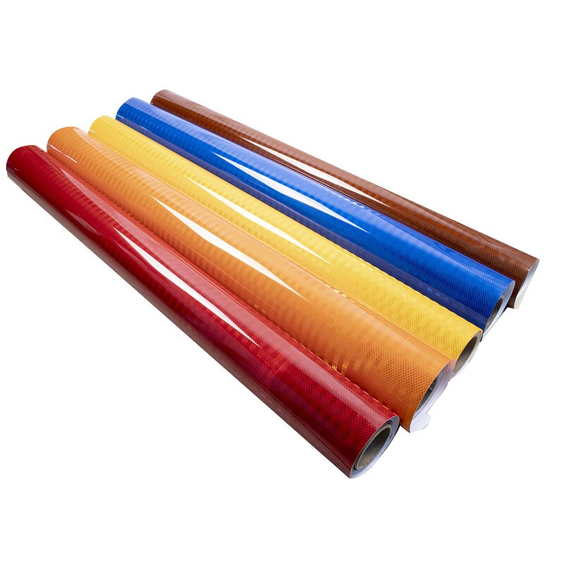 Reflective Vinyl - Manufacturer 3H PET Prismatic Self Adhesive Glow in Dark Sheeting