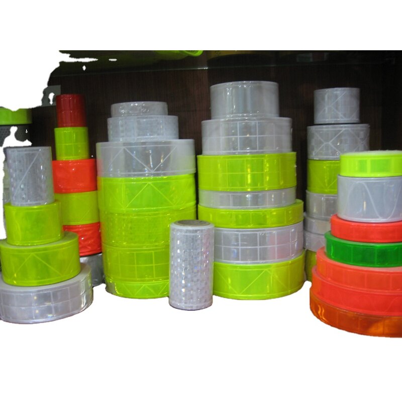 Reflective Tape - Manufacturer Micro-Prismatic PVC Sew-on Safety Clothing Fabric