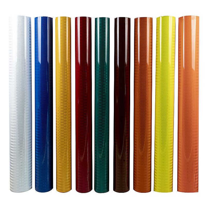 Reflective Vinyl - Manufacturer 3H PET Prismatic Self Adhesive Glow in Dark Sheeting