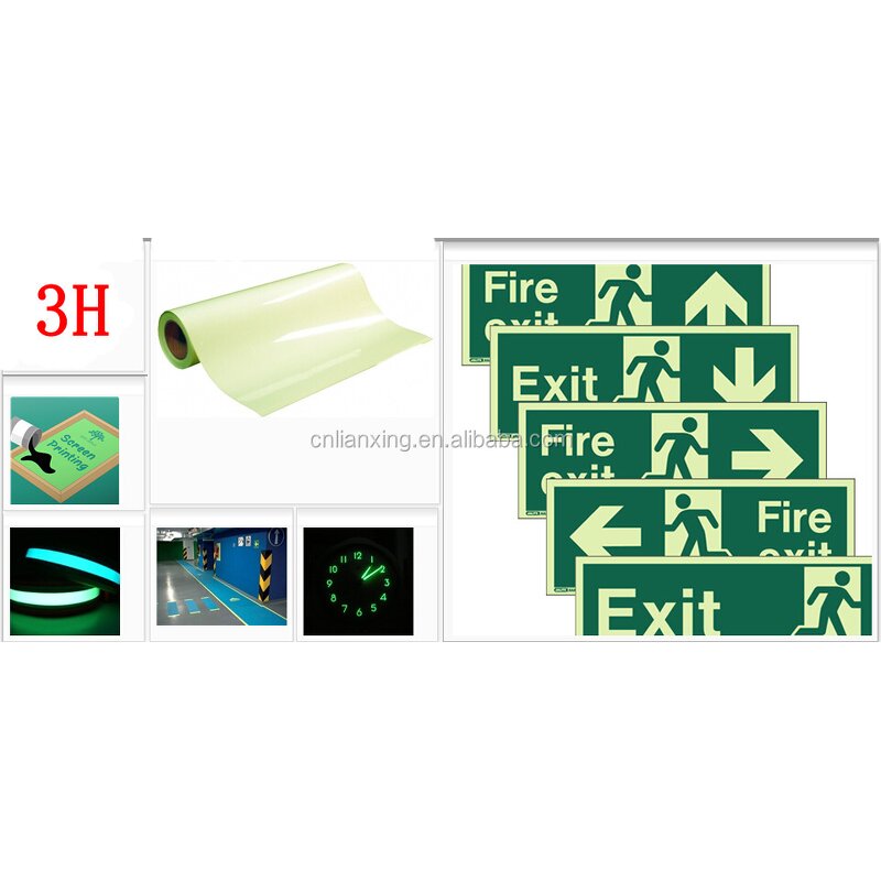 Luminous Fabric - Manufacturer Wholesale PVC Type Reflective Glow in the Dark