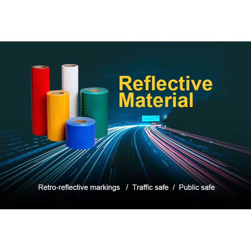 Reflective Sticker - Manufacturer High Reflectivity PET Glossy Vehicle Traffic Sign