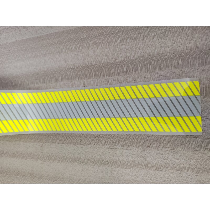 Reflective HTV - Manufacturer 3HAO Yellow Grey Polyester Heat Transfer Vinyl Tape