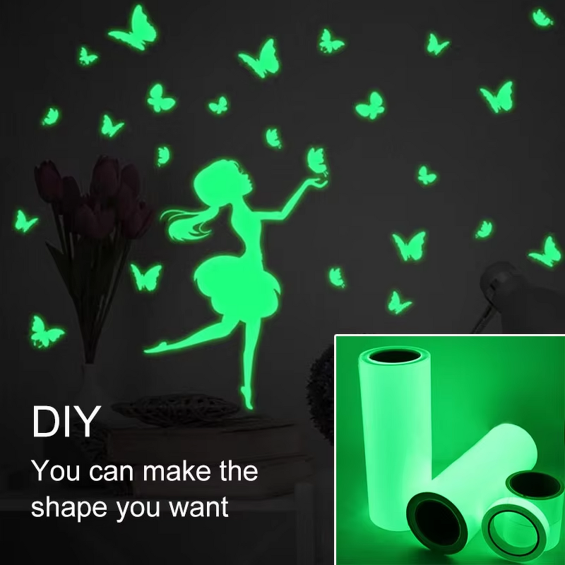 Photoluminescent Film - Manufacturer 3HAO Self-Adhesive Glow in Dark PET Yellow Green