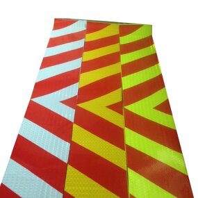 Reflective Strip - Manufacturer PVC Sparkle Chevron High Visibility Vehicle Stripe