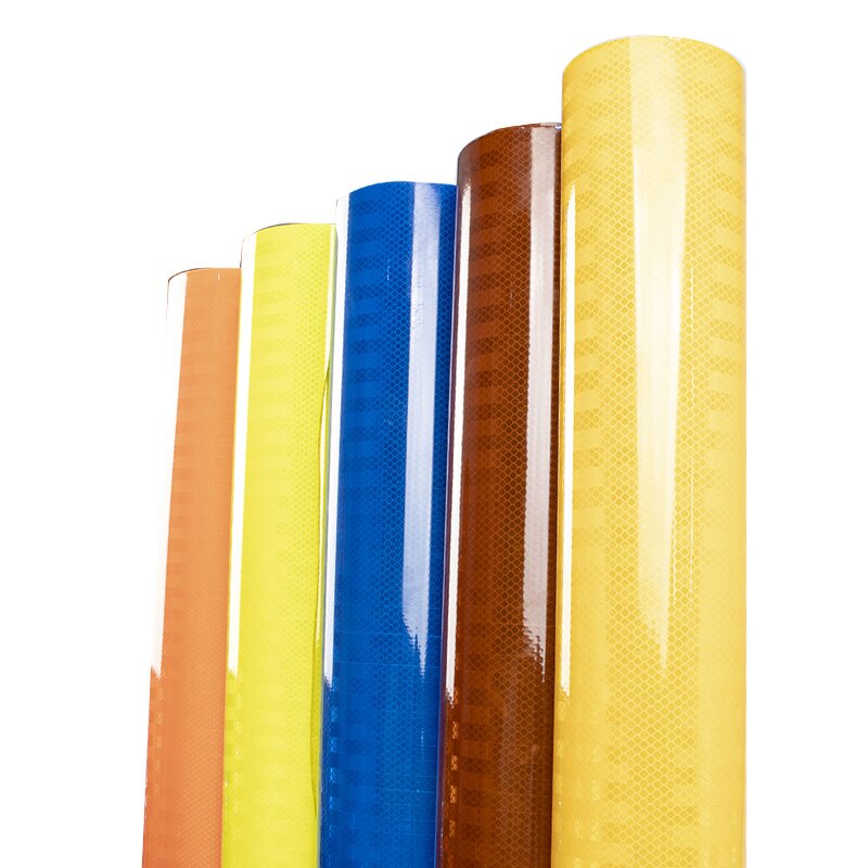 Reflective Vinyl - Manufacturer 3H PET Prismatic Self Adhesive Glow in Dark Sheeting