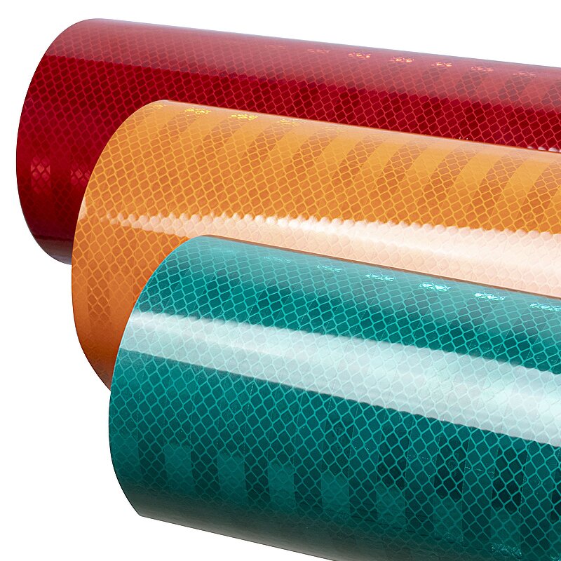 Reflective Sheeting - Manufacturer 3Hao Pvc Glitter Civilian Grade Custom Vinyl Roll