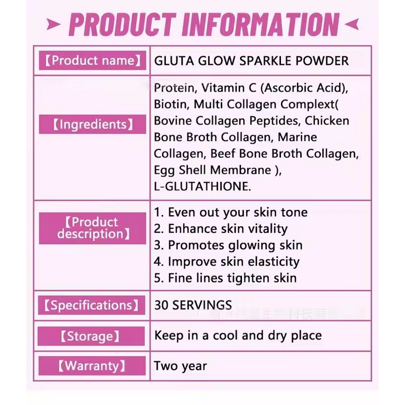 Glutathione Gummies - Manufacturer Collagen Glow Adult Antioxidant Skin Elasticity