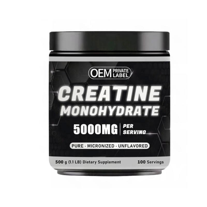 OEM/ODM 100% Pure Raw Creatine Monohydrate Powder 300 Grams Bulk for Sports Nutrition Energy-Providing 24-Month Shelf Life Not