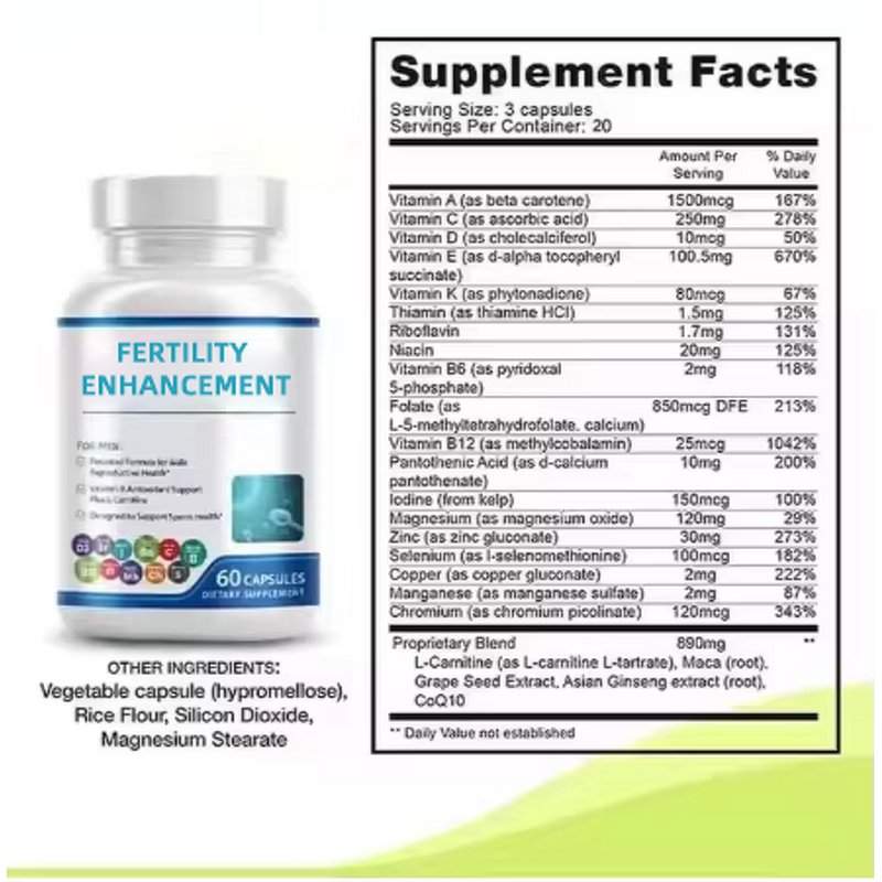 Test Booster - Manufacturer OEM High Quality Men's Natural Private Label Capsules