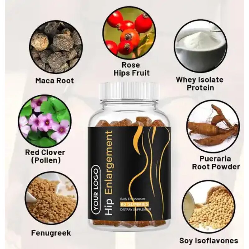 Butt Capsules - Manufacturer Fenugreek Papaya Hip Bum Fast Acting 3 Days 60/90/120