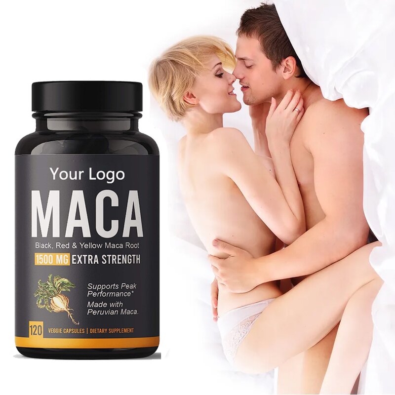 Maca Capsules - Manufacturer Natural Black Root OEM ODM Man X Capsules