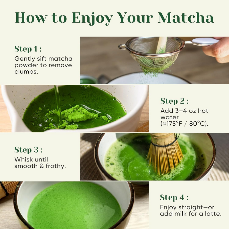 Matcha Powder - Manufacturer AAAAAAA Certified Natural Pure Ceremonial