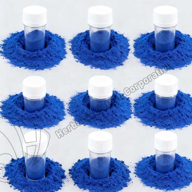 GHK-CU Peptide - Manufacturer CAS 49557-75-7 Cosmetic Grade Blue Copper