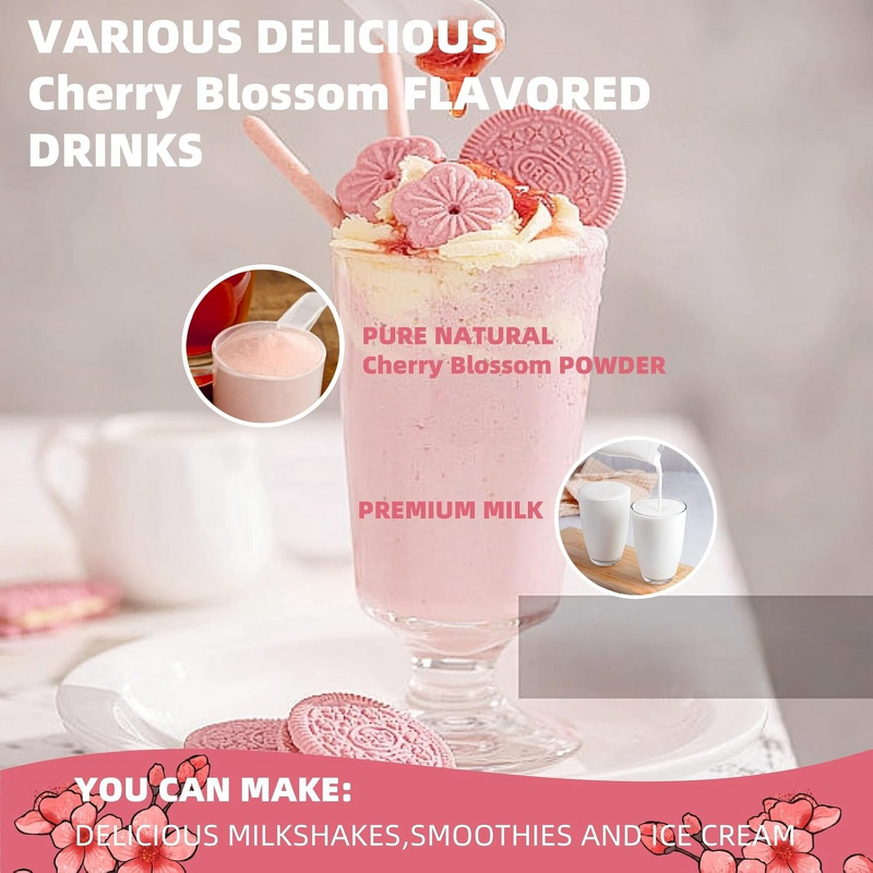 Cherry Blossom Extract - Manufacturer Food Grade Sakura Flower Powder Bulk