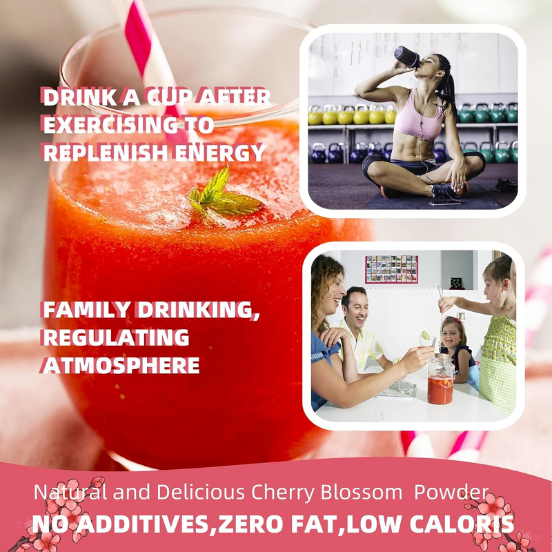 Cherry Blossom Extract - Manufacturer Food Grade Sakura Flower Powder Bulk