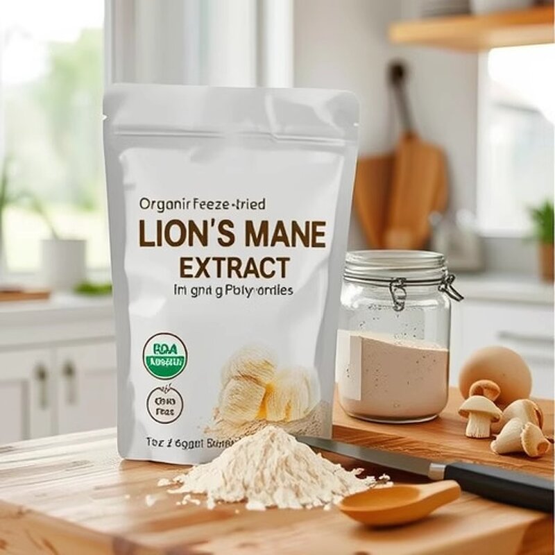 Lions Mane Mushroom Extract Manufacturer - 100% Natural Powder for Immunity