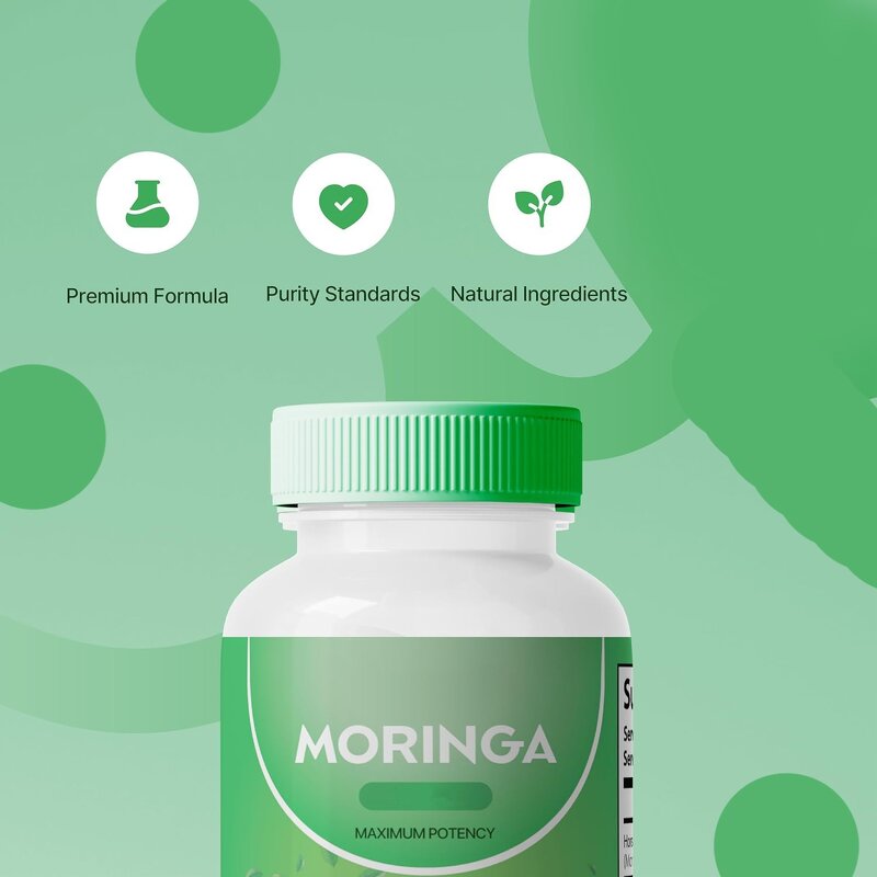Moringa Capsules Manufacturer - Natural Green Antioxidant for Energy & Skin