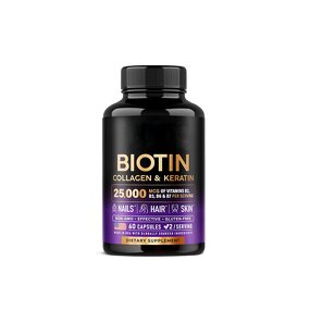 Beauty Complex Capsules Manufacturer - 25000 MCG Biotin Collagen & Keratin