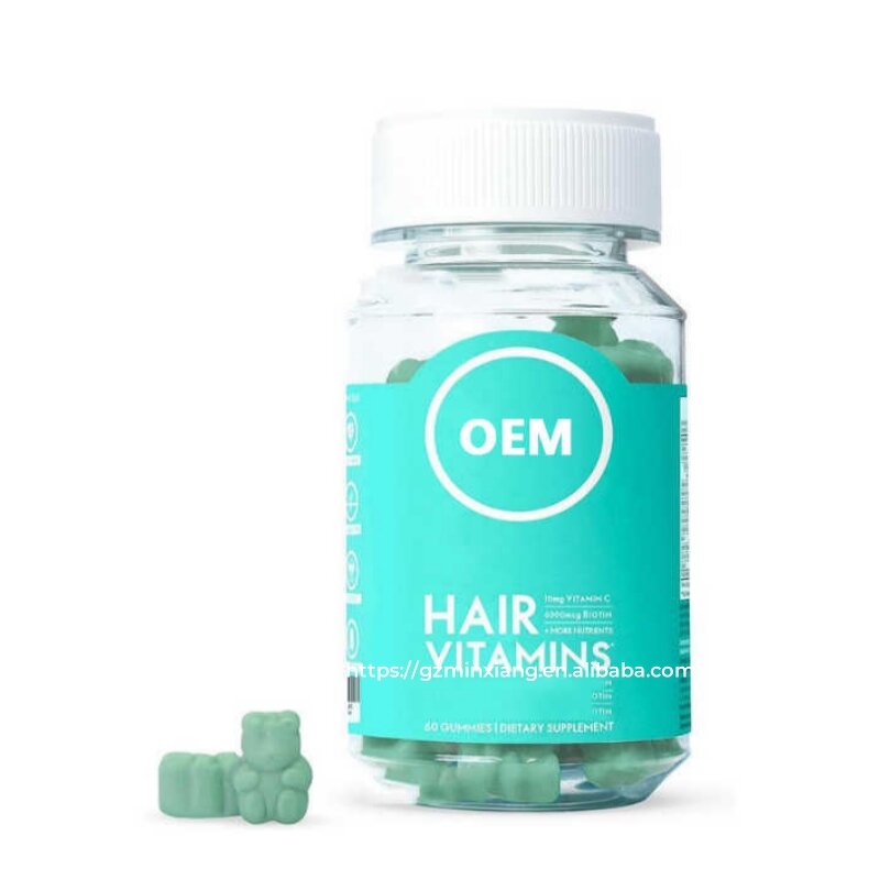 Hair Skin Gummies - Manufacturer OEM Private Label Biotin Vitamin Hair Nails