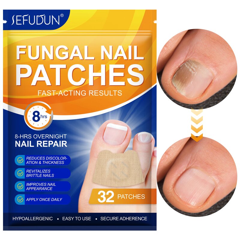 Fungal Nail Patches - Manufacturer 32Pcs Private Label Overnight Anti Fungal
