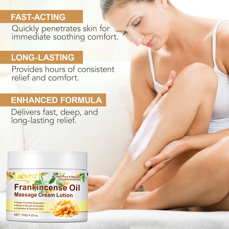 Massage Cream - Manufacturer 120g Frankincense Oil Muscle Relaxation Soreness