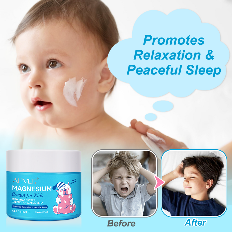 Magnesium Cream - Manufacturer 120g Unscented Children's Soothing Sleep