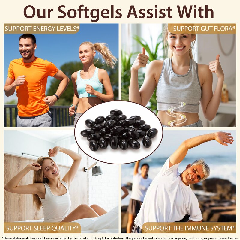 Herbal Blend Softgels - Manufacturer 18-in-1 Wormwood Black Walnut Digestive Liver