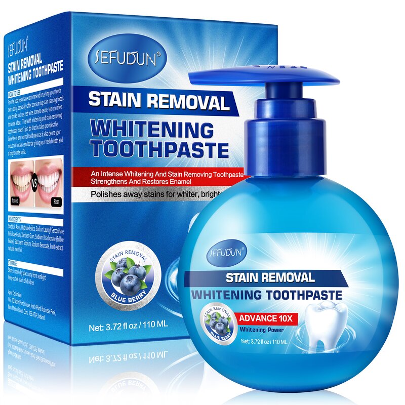 Soda Toothpaste - Manufacturer Fruit Flavor Stain Removal Oral Healthy