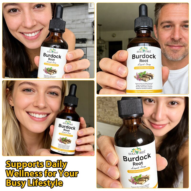 Burdock Root Drops - Manufacturer Private Label 60ml Non-GMO Digestive Wellness