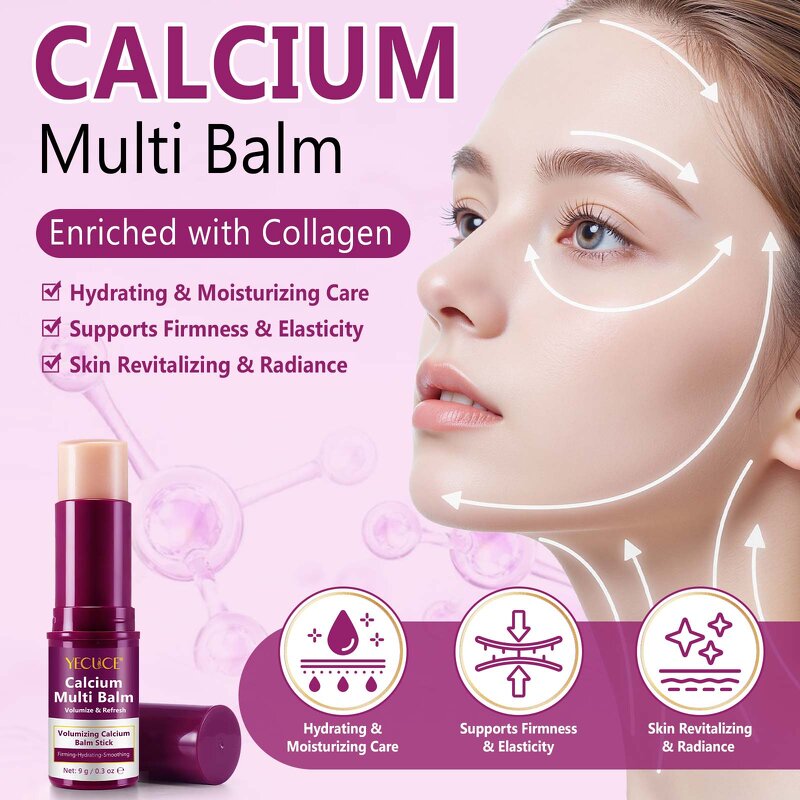 Calcium Balm Stick - Manufacturer Private Label Collagen Firming Volumizing Women
