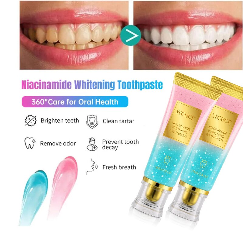 Toothpaste - Manufacturer 100g Niacinamide Whitening Gum Care Enamel Strengthen