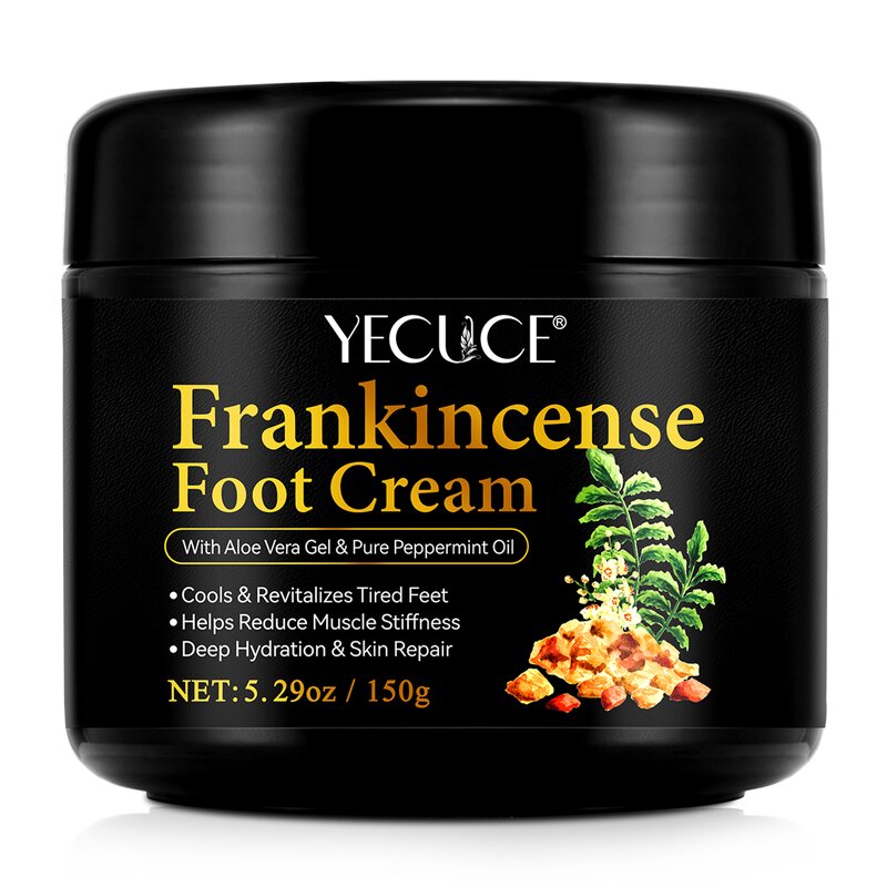Frankincense Foot Cream - Manufacturer 150g Natural Organic Soreness Revitalize
