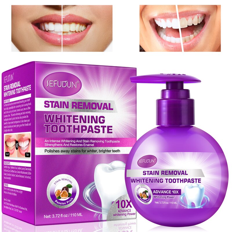 Toothpaste - Manufacturer OEM OBM Intense Stain Whitening Adult Office Hotel