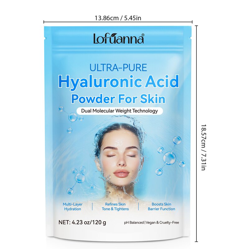 Hyaluronic Acid Powder - Manufacturer Private Label Ultra-Pure Cosmetics Grade DIY