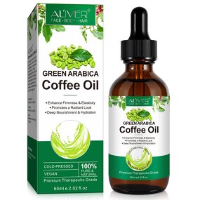 Green Coffee Oil - Manufacturer 60ml Cold Pressed Vegan Nourishment Face Skin
